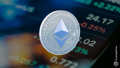 Эфир упал примерно на 13% за 30 дней, биткоин потерял менее 5% Эфир упал примерно на 13% за 30 дней, биткоин потерял менее 5%